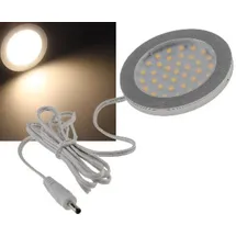 ChiliTec LED-Aufbauleuchte ABL-R90 warmweiß 3W 270lm 12V= DC superflach EEK F [A-G]