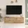 [en.casa] Lapinlahti TV-Lowboard 100 x 29,5 x 31,5 cm Beige Holz
