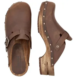 Sanita Wood-Kristel Open Clog Antique Brown - Braun | 42