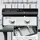 Outsunny Tischgrill Gasgrill BBQ Silber