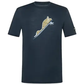 super.natural Duck Dive Tee Kurzarm-T-Shirt Blau/Blau XXL