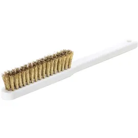 Lessmann Feinbürste L.225mm 0,15mm Messingdraht gewellt (182162)