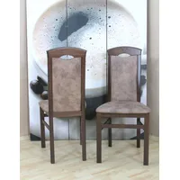 Home Affaire 4-Fußstuhl (), braun