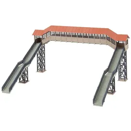 FALLER Fußgängerbrücke mit Überdachung H0