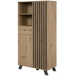 Highboard  Harmony , Maße (cm): B: 80 H: 156 T: 40