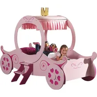 Dream Tree Autobett 90 x 200 cm Prinzessin Kutsche - Rosa