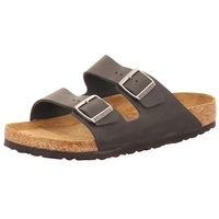 BIRKENSTOCK Arizona Weichbettung Naturleder geölt schwarz 40