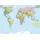 KOMAR Fototapete World Map 254 x 184 cm