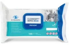 Dr. Schumacher CLEANISEPT WIPES maxi Desinfektionstücher 00-208-T010 , 1 Flowpack = 10 Tücher