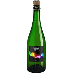 VIVA Brut - Cuvée Blanc Deutscher Biosekt, Rheinhessen 2021, Bio Schaumwein, Biowein