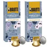 NEU Bialetti Kaffeekapseln Bridgerton Royal Blend 20 Stück Nespresso Kompatibel