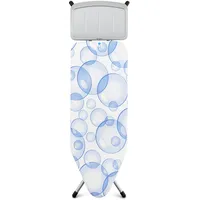 Brabantia Bügeltisch C 124x45 cm mit Dampfstationsablage Solide Bubbles