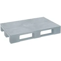 BRB-Lagertechnik Palette Kunststoff 1200x800x150 mm grau