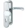 HOPPE FH-Schutz-Wechselgarnitur Langschild grau FS-86G/3331/3310/138F