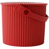 hachiman-kasei.co.,ltd Hachiman Aufbewahrungseimer Omnioutil Mini 4 L 4-tlg. rot