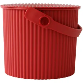 hachiman-kasei.co.,ltd Hachiman Aufbewahrungseimer Omnioutil Mini 4 L 4-tlg. rot