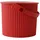hachiman-kasei.co.,ltd Hachiman Aufbewahrungseimer Omnioutil Mini 4 L 4-tlg. rot