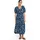 Zero Maxikleid Blau/Weiß 40