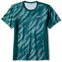 Brooks Herren Atmosphere Short Sleeve 3.0 blau