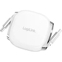 Logilink USB-C auf USB-C 1 m Weiß