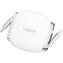 Logilink USB-C auf USB-C 1 m Weiß