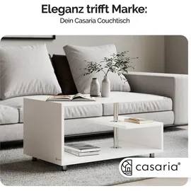 CASARIA Orlando Weiß Eiche 95 x 55 x 50 cm