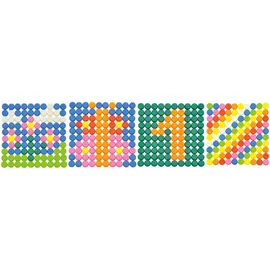 Eduplay Knopf-Mosaik Spielzeug Set) 1010 Stück mehrfarbig,