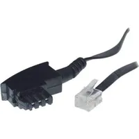 ShiverPeaks S/CONN maximum connectivity Telefon-Anschlußkabel-TAE F-Stecker auf Western-Stecker 6/4,