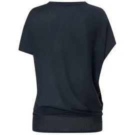 super.natural Damen Yoga Loose T-Shirt (Größe XL, blau)