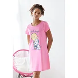 Peanuts Nachthemd mit Peanuts Druck rosa 36/38