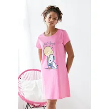 Peanuts Nachthemd mit Peanuts Druck rosa 36/38