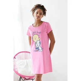 Peanuts Nachthemd mit Peanuts Druck rosa 36/38