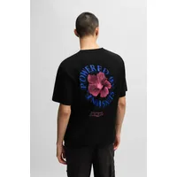 HUGO BOSS HUGO Blue T-Shirt »Napoka«, Unisex, mit Hugo-Rückendruck