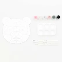 Rico Design Malen nach Zahlen Set Panda 1 St. 6 Acrylfarben mehrfarbig