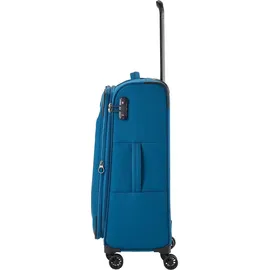 Travelite Chios Kofferset mit Beautycase Reisetasche + - Petrol