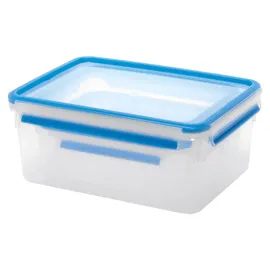 Emsa Clip & Close rechteckig blau 1,0 l / 2,3 l / 3,7 l 3-teilig
