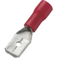 TRU Components 745410 Flachstecker Steckbreite: 6.4 mm Steckdicke: 0.8