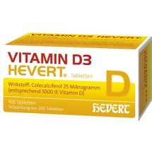 Hevert Vitamin D3 1000 I.E. Tabletten 200 St.