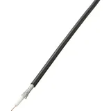TRU Components 1567202 Koaxialkabel Außen-Durchmesser: 5 mm RG58 75 52 dB Schwarz 100 m