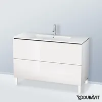 Duravit L-Cube Waschtischunterschrank, 2 Auszüge, LC662808585,