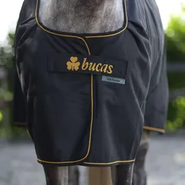 Bucas Irish Turnout 0g Regendecke 165 cm Schwarz/Gold