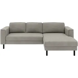 Home Affaire Eckcouch Cord 2-Sitzer Grau