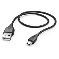Hama Lade-/Datenkabel Micro-USB/USB-A, 1.4m, schwarz (173610)