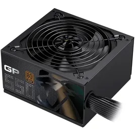 gamemax GP 550B 550W, Nicht-modular, 80 Plus Bronze, 140mm HDB Lüfter, Flache Schwarze Kabel, 9 Schutzfunktionen, 3 Jahre Garantie, Schwarz