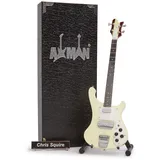 AXMAN Chris Squire (Yes) - Miniatur-Gitarren-Replik – Musikgeschenke – handgefertigte Verzierung