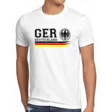 style3 T-Shirt Deutschland WM 2026 Olympia trikot flagge fanartikel weltmeister EM weiß XXXL