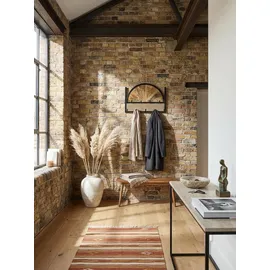 KADIMA DESIGN Wandgarderobe Mango 53 x 40 x 8 cm Braun