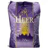 Heer 20kg Easy Cook Sella Langkorn Basmati Reis Schnellkochend Rice Quick Cook