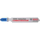 Bosch Professional 2x Expert ‘Stainless Steel’ T 118 AHM Stichsägeblatt (für Edelstahlbleche, Länge 83 mm, Zubehör Stichsäge)