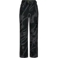 elho ENGADIN Skihose Schwarz/Grau S